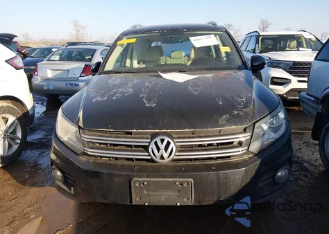 2012 Volkswagen Tiguan Se из США, поврежденный, VIN WVGAV7AX9CW537473